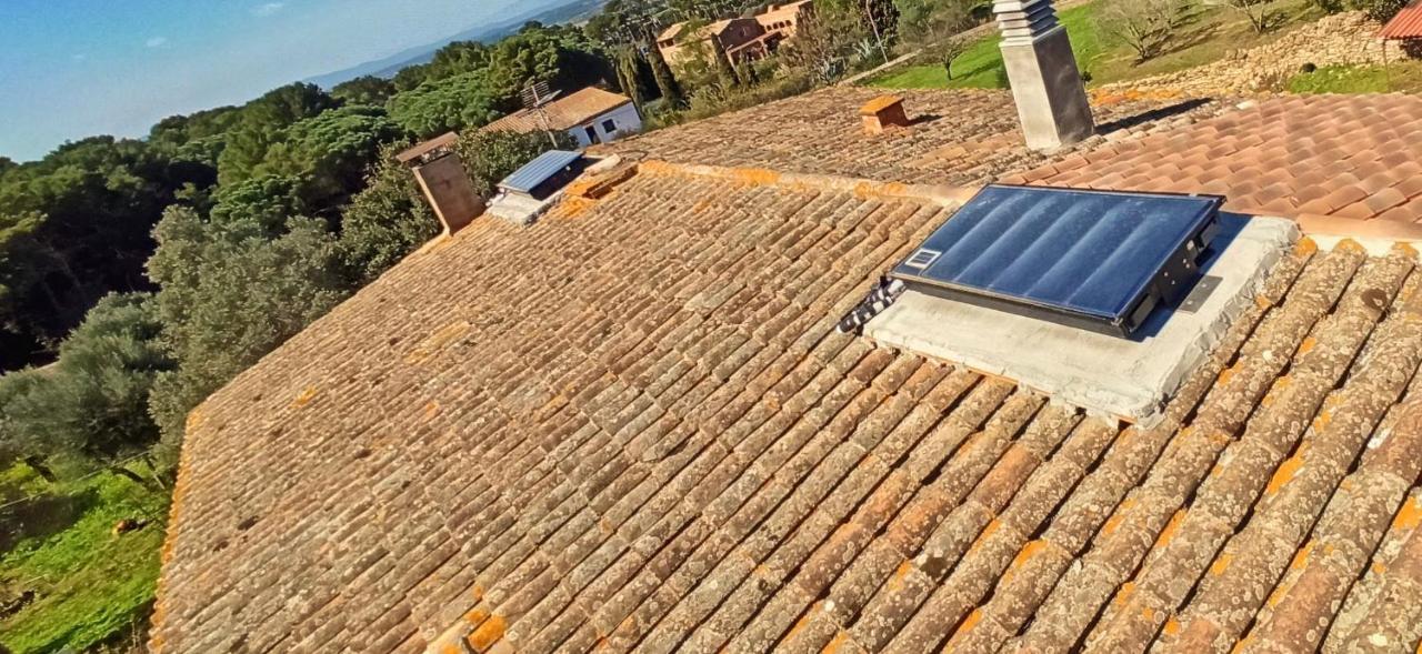Can Costals Terraza Pals Bagian luar foto